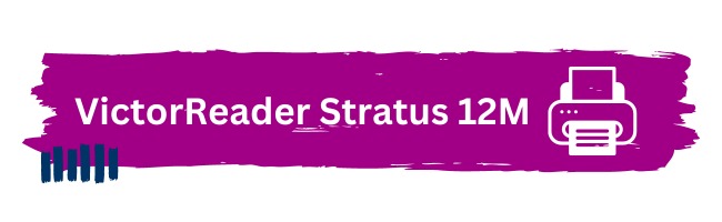 Victor Reader Stratus 12m Text