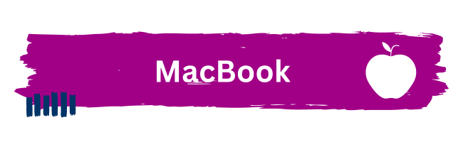 MacBook Überschrift