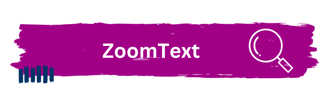 ZoomText Überschrift