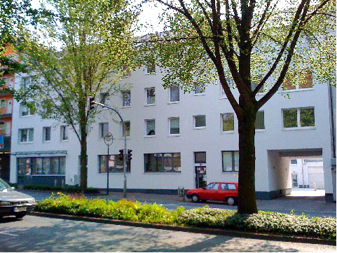 Laubengang Haus Märkische Straße